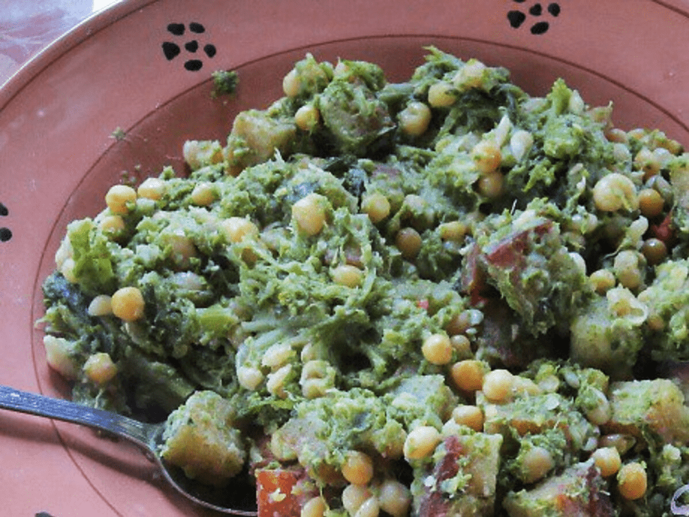 La paparotta o marenna piatto tipico di Alessano.